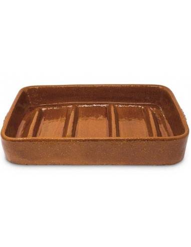 ASADOR RECTANGULAR ESTRIADO DESDE 30 CM HASTA 60 CM