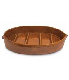 ASADOR OVALADO ESTRIADO DESDE 30 CM HASTA 65 CM