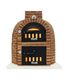 Horno de leña Hornilla de ladrillo 2