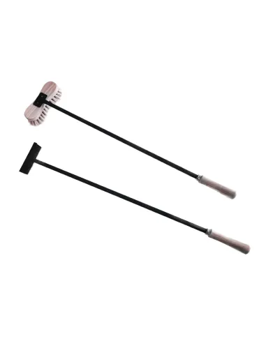 Barbecue complet avec table, évier et étagères