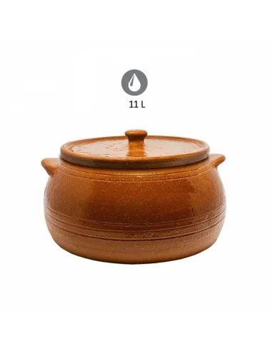 Puchero de Barro Apto para Hornos de Leña