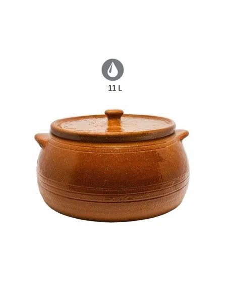 Puchero de Barro Apto para Hornos de Leña