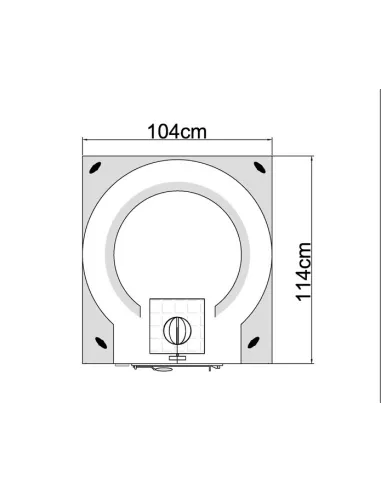 Fours à bois ALECOOK, finition liège noir projeté.