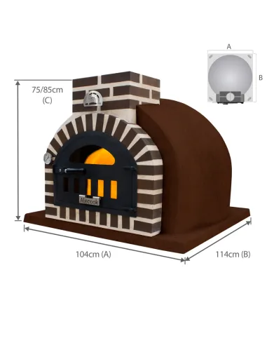 Four à Bois BUNKER Roma