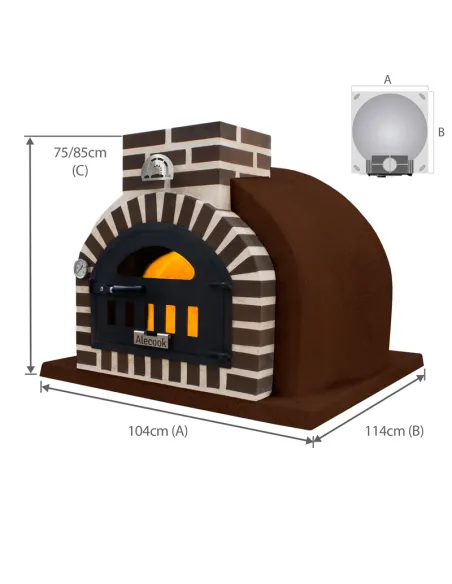 Four à Bois BUNKER Roma