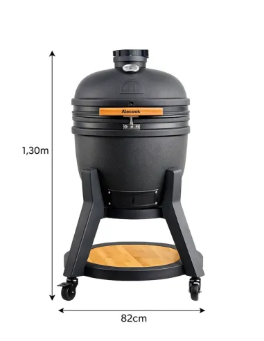 Barbacoa Kamado Alecook Elite II avec Chariot