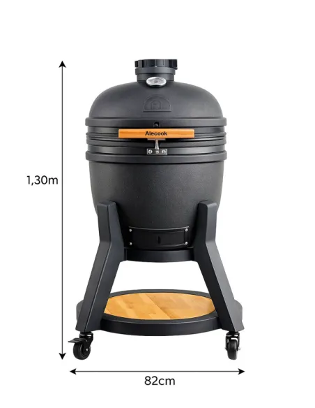 Barbacoa Kamado Alecook Elite II avec Chariot