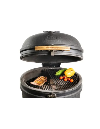 Barbacoa Kamado Alecook Elite 60 Plus avec Chariot