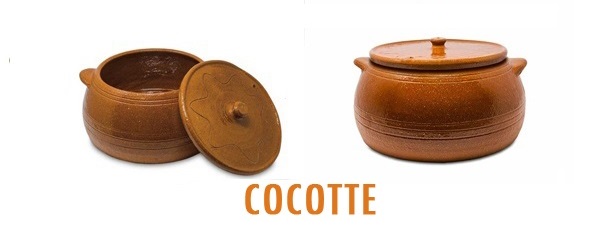 Imagen de pucheros de barro refractario con link a categor&iacute;a de pucheros