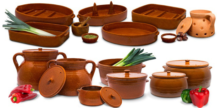 Imagen de todos los productos de menaje fabricados por Alfarer&iacute;a Duero