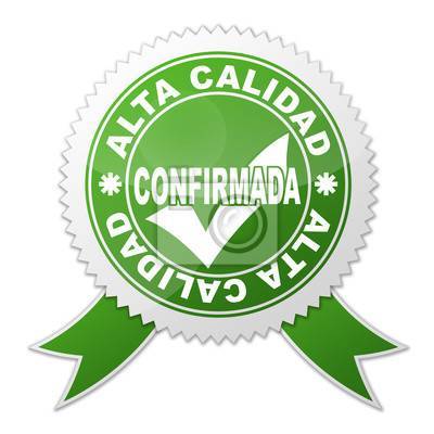 Sello de calidad confirmada